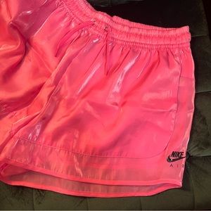 Nike Air Pink Iridescent Plus Size Shorts